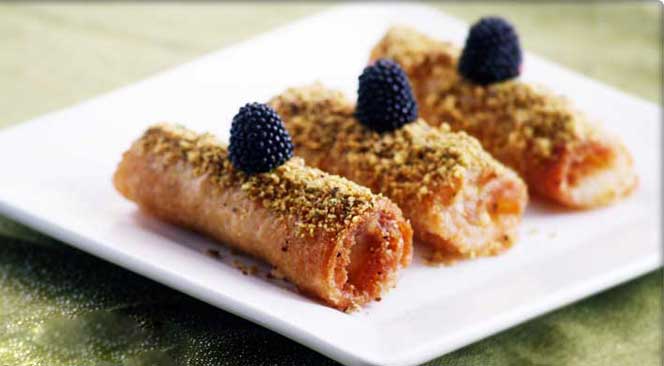 Kaymaklı Tost Ekmeği Tatlısı