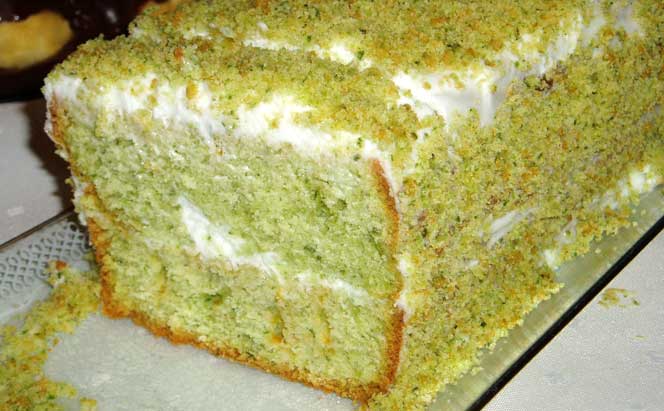 Ispanaklı Kek