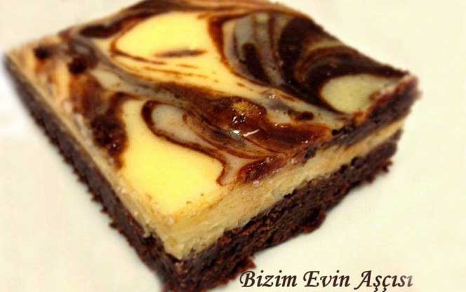 browni-cheesecake tarifi
